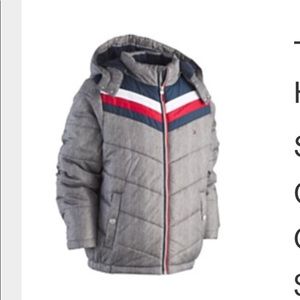 Boys snow jacket large